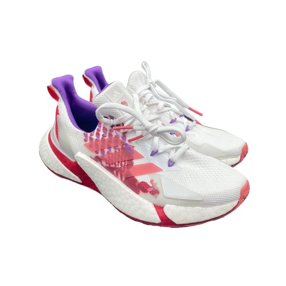 adidas Shoes - Adidas X9000L4 Boost Chinese New Year CNY Shoes Women's 6 White Red Running New